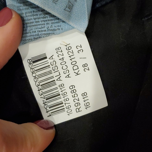 Dark blue stretchy high high jegging - Picture 7 of 7